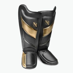 Hayabusa T3 Striking Sípcsontvédő fekete/arany T3SSG sípcsontvédő (T3 Striking Shin Guards T3SSG) kép