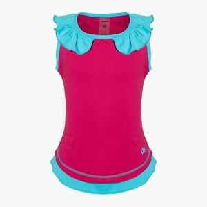 Wilson Competition Tank II gyermek teniszpóló rózsaszín WRA807701 (Competition Tank II Jr WRA807701) kép