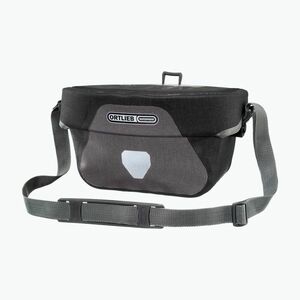 Kormányos kerékpártáska Ortlieb Ultimate Six Plus 5 l szürke F3634 (Ultimate Six Plus 5L F3634) kép