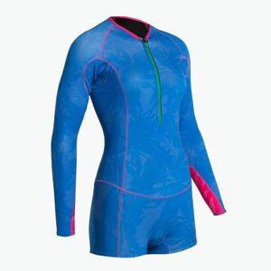 Női búvárruha ROXY 1.5 Popsurf FZ LS SP QLCK 2021 blue (1, 5 mm Pop Surf Chest Zip Springsuit Qlock ERJW403028-BLU) kép