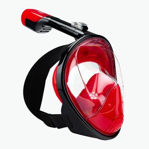 AQUASTIC piros teljes arcú snorkeling maszk SMA-01SC (SMA-01SC) kép