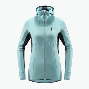 Női trekking pulóver Haglöfs L.I.M Mid Comp Hood kék 605255 (L.I.M Mid Comp Hood 605255) kép