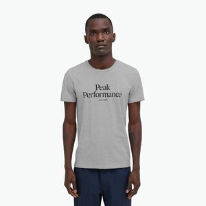 Férfi trekking póló Peak Performance Original Tee szürke G77692090 (Original Tee G77692090) kép