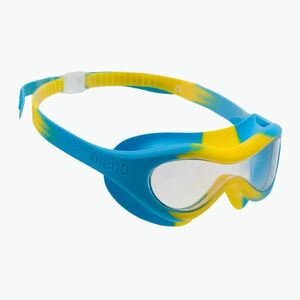 Gyermek úszómaszk ARENA Spider maszk kék és sárga 004287 (Spider Mask 004287/102) kép
