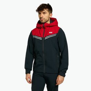 Férfi sí kabát Helly Hansen Alpine Insulated tengerészkék és piros 65874_597 (Alpine Insulated 65874_597) kép