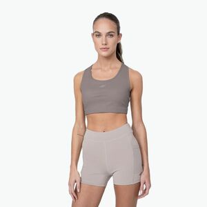 Női edzőfelső 4F H4Z22-STAD011 bézs színben (H4Z22-STAD011) kép