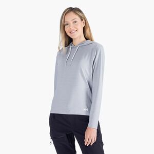 Női trekking pulóver Helly Hansen Verglas Light Hoodie 853 szürke 62964 (Verglas Light Hoodie 62964_853) kép