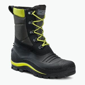 CMP Khalto hócsizma gyerek túrabakancs szürke-zöld 30Q4684 (Khalto Snowboots 30Q4684/F977) kép