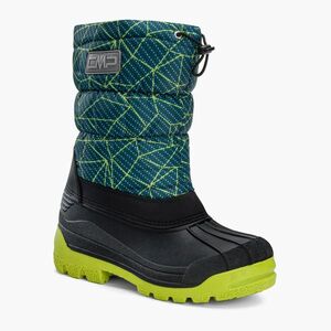 CMP Sneewy gyermek hócsizma kék és sárga 3Q71294 (Sneewy Snowboots 3Q71294/18MM) kép