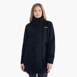 Columbia női Panorama Long fleece pulóver fekete 1862582 (Panorama Long 1862582) kép