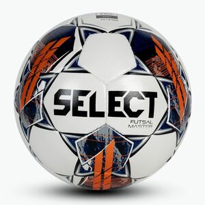 Select Futsal Master Grain V22 labdarúgó fehér és kék 310015 (Futsal Master Grain V22 310015) kép