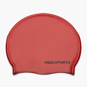 Aqua Sphere Plain szilikon úszósapka piros SA212EU0601 (Plain Silicon SA212EU0601) kép