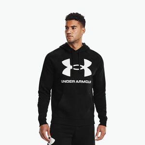 Férfi Under Armour Rival Fleece Big Logo Hd kapucnis pulóver fekete 1357093 (Rival Fleece Big Logo HD 1357093) kép