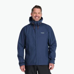 Rab Downpour Eco férfi esőkabát kék QWG-82-DIK-SML (Downpour Eco QWG-82-DIK) kép