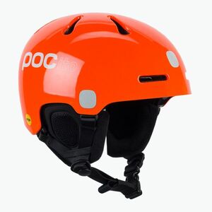 Gyermek síbukósisakok POC POCito Fornix MIPS fluorescent orange (Pocito Fornix MIPS Jr 10473) kép