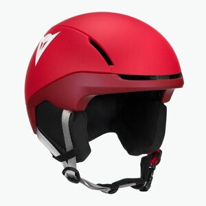 Gyermek síbukósisakok Dainese Scarabeo Elemento metallic red/white logo (Scarabeo Elemento Jr 204840401) kép
