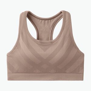 Női Smartwool varrás nélküli Racerback melltartó bézs 00846 (Seamless Racerback SW000846G69) kép