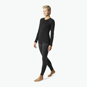 Női Smartwool Merino 250 Baselayer Crew dobozos thermo póló fekete 16370 (Merino 250 Baselayer Crew Boxed SW016370001) kép