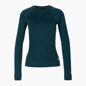 Női Smartwool Merino 250 Baselayer Crew dobozos thermo póló navy blue 16370 (Merino 250 Baselayer Crew Boxed SW016370G75) kép