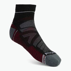 Smartwool Hike Light Cushion Ankle trekking zokni szürke-fekete SW001611003 (Hike Light Cushion Ankle SW001611003) kép