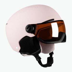 Gyermek síbukósisakok Alpina Zupo Visor Q-Lite rose matt (Zupo Visor Q-Lite A9229350) kép