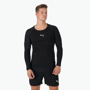 PUMA férfi futball mez Liga Baselayer Tee fekete 655920_03 (Liga Baselayer Tee 655920 03) kép