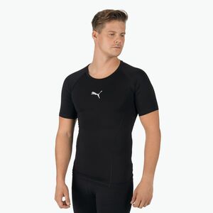 PUMA férfi futball mez Liga Baselayer Tee fekete 655918_03 (Liga Baselayer Tee 655918 03) kép