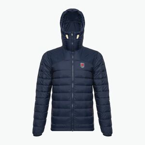Férfi Fjällräven Expedition Pack Down kapucnis dzseki Navy kék F86121 pehelykabát (Expedition Pack Down Hoodie F86121) kép