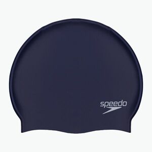 Speedo Plain Flat szilikon úszósapka tengerészkék 68-70991 (Plain Flat Silicone 8-709910011) kép