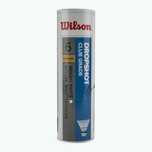 Wilson Dropshot tollaslabdapadló 6 db fehér WRT6046WH (Dropshot 6 Tube WRT6046WH) kép