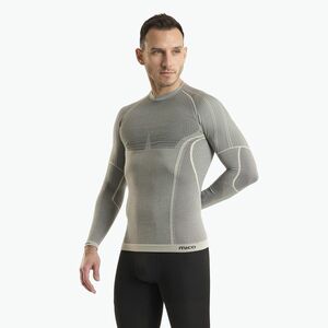Férfi Mico Odor Zero kerek nyakú termál póló szürke IN01450 (Odor Zero Round Neck IN01450) kép
