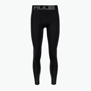 Férfi HUUB kompressziós leggings harisnyanadrág fekete COMTIGHT (Compression Tights COMTIGHT) kép