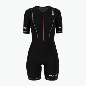 Női triatlonruha HUUB Aura Aura hosszú távú triatlonruha fekete AURLCS (Aura Long Course Tri Suit AURLCS) kép