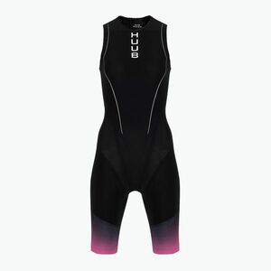 Női triatlonruha HUUB Aura fürdőruha fekete AURASKNW (Aura Swimskin AURASKNW) kép