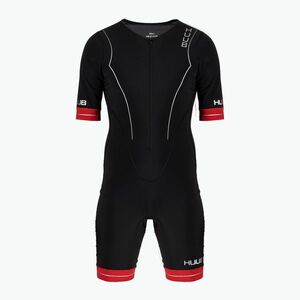 Férfi HUUB Race hosszúpályás trikóruha fekete/piros RCLCS (Race Long Course Tri Suit RCLCS) kép