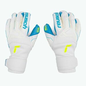Reusch Attrakt Freegel Aqua szélálló kapus kesztyű fehér 5270459 (Attrakt Freegel Aqua Windproof 5270459) kép