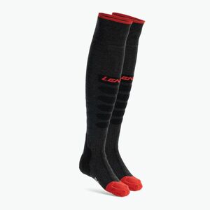 LENZ fűtött sízokni Heat Sock 5.1 Toe Cap Regular Fit szürke-piros 1070 (Heat Sock 5.1 Toe Cap Regular Fit 1070) kép