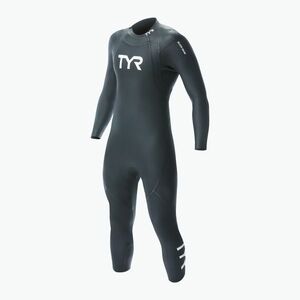 Férfi TYR Hurricane Cat 1 triatlon búvárruha fekete HCAOM (Hurricane Cat 1 HCAOM) kép