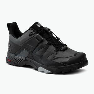 Salomon X Ultra 4 GTX fekete-szürke férfi túracipő L41385100 (X Ultra 4 GTX L41385100) kép