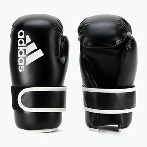 Adidas Point Fight bokszkesztyűk Adikbpf100 fekete-fehér ADIKBPF100 (Point Fight ADIKBPF100) kép