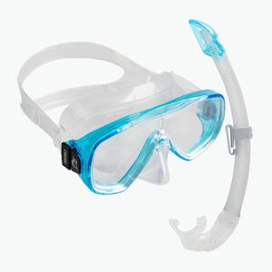 Cressi Onda + Mexikó snorkel készlet tiszta kék DM1010153 (Onda + Mexico DM1010153) kép