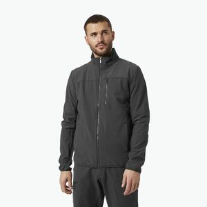 Férfi Helly Hansen Crew Softshell 2.0 vitorlás kabát Fekete 30223_980-S (Crew Softshell 2.0 30223_980) kép