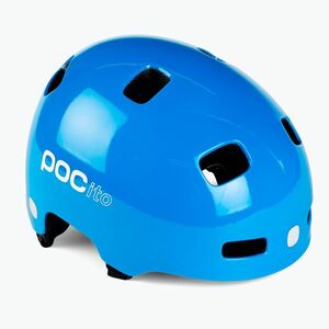 Gyermek kerékpáros sisak POC POCito Crane MIPS fluorescent blue (Pocito Crane MIPS Jr 10826) kép