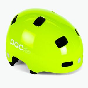 Gyermek kerékpáros sisak POC POCito Crane MIPS fluorescent yellow/green (Pocito Crane MIPS Jr 10826) kép