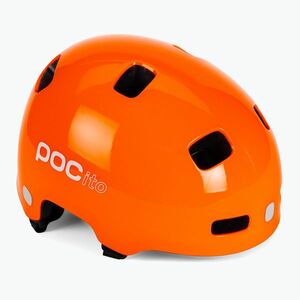 Gyermek kerékpáros sisak POC POCito Crane MIPS fluorescent orange (Pocito Crane MIPS Jr 10826) kép