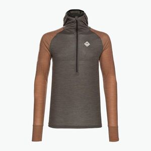 Maloja ZordoM férfi hegymászó pulóver fekete-barna 35207-1-0821 (ZordoM 35207-1-0821) kép