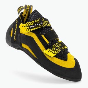 LaSportiva Miura VS férfi hegymászó cipő fekete/sárga 40F999100 (Miura VS ZFCS078999100) kép