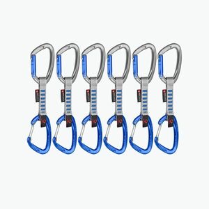 Mammut Crag Keylock drótmászó kifejezések 10 cm Indicator Quickdraws 6 db kék. (Crag Keylock Wire 10 cm Indicator 6-Pack Quickdraws) kép