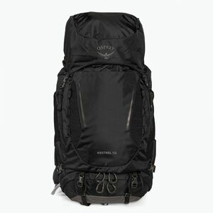 Osprey Kestrel 58 l trekking hátizsák fekete 10004754 (Kestrel 58 10004754) kép