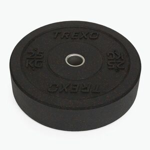 XTREXO fekete bumper olimpiai súlytárcsa 25 kg TRX-BMP025 (TRX-BMP025) kép